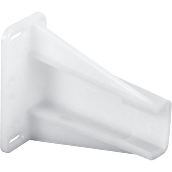 Gourmetgalley 221694 White Drawer Slide Track Bracket GO155729 - main